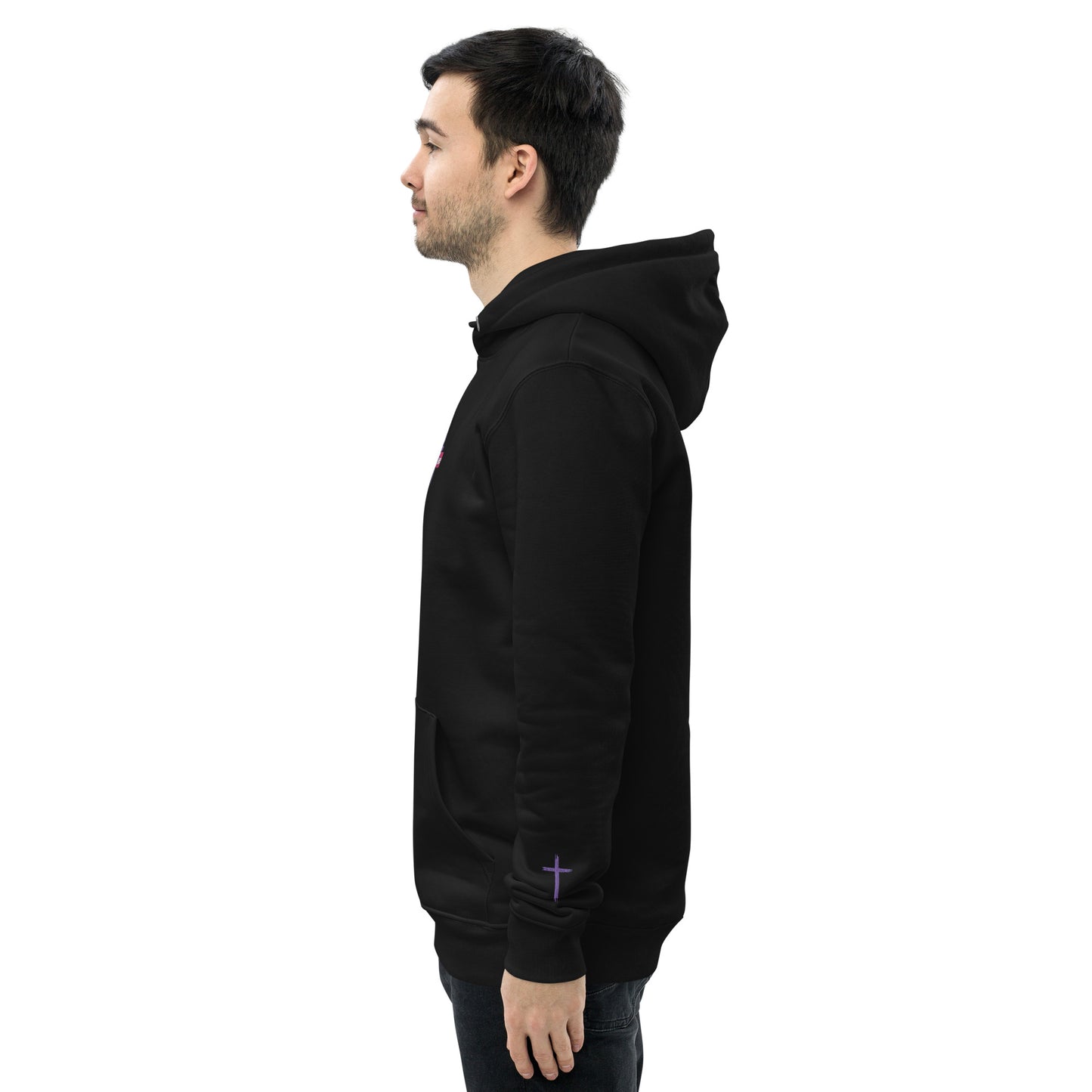 Sweat à capuche Homme Noir