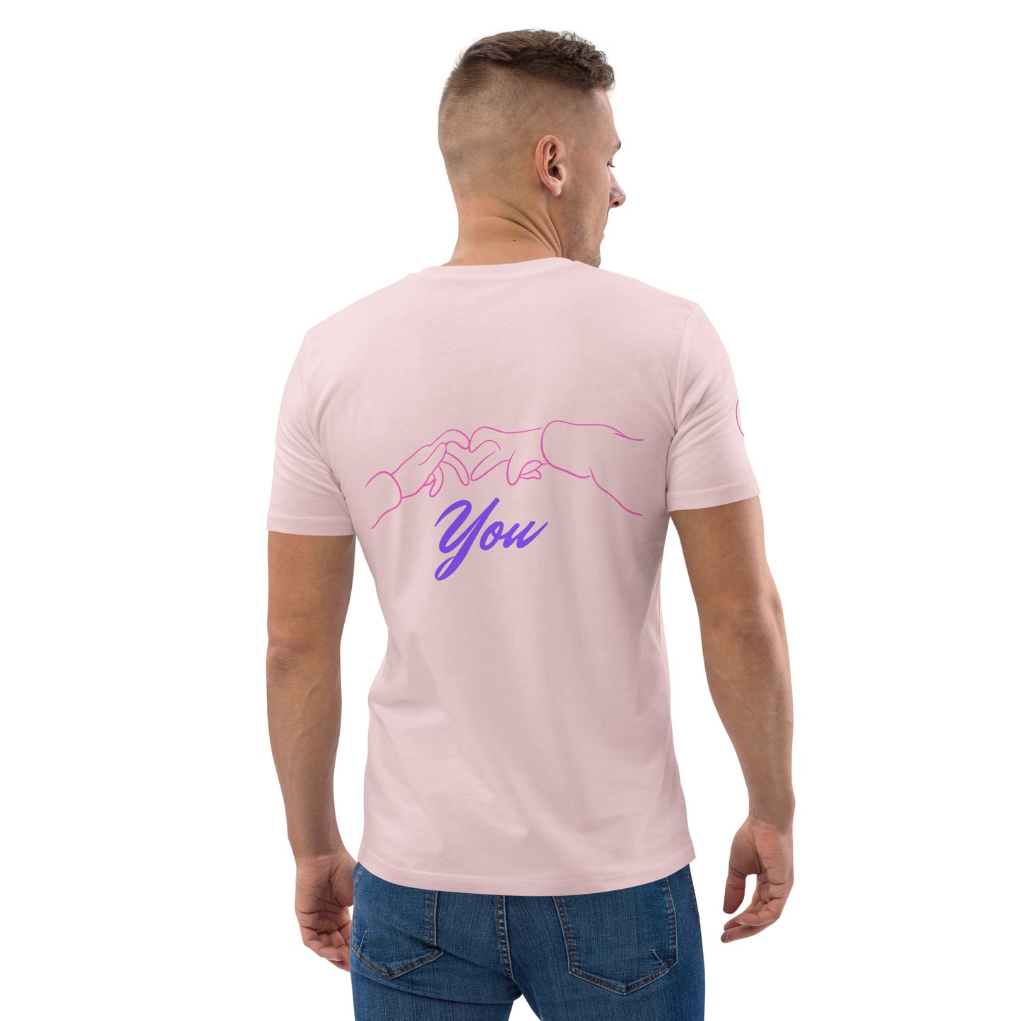 T-shirt Homme Rose Couple