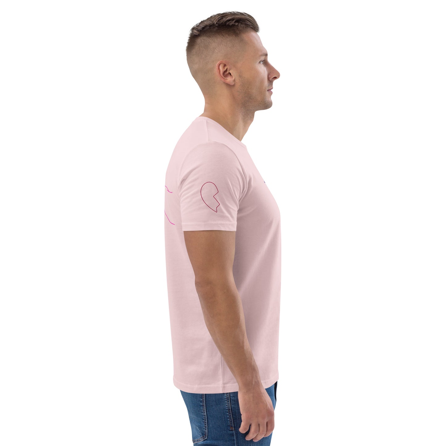 T-shirt Homme Rose Couple