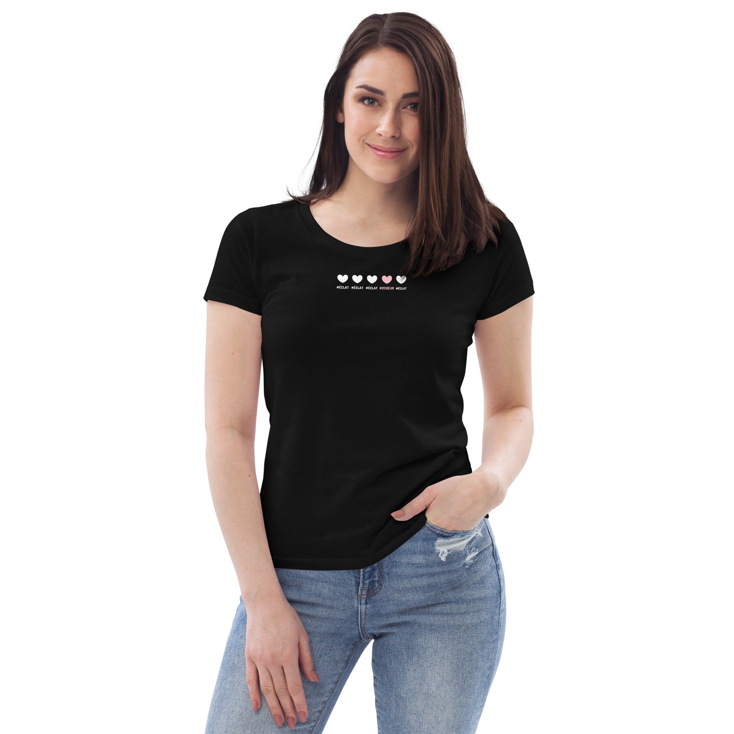 T-shirt Femme Noir